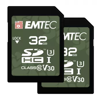 Flash pamäť Emtec 32GB UHS-I U3 V30 Outdoor ECMSD32GHC10ORP