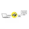 Videokábel adaptér ROLINE 11.45.5780 1 m DisplayPort na HDMI čierny