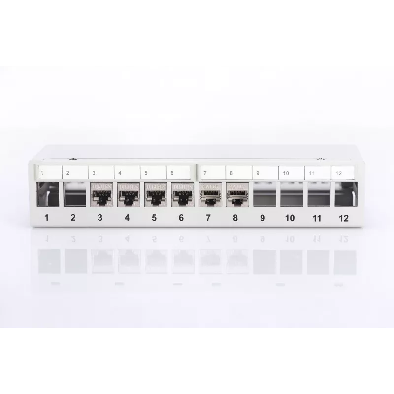 Desktop modulárny patch panel Digitus DN-93706 12-port