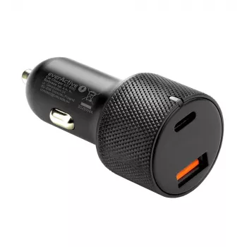Auto nabíjačka everActive CC-50Q QC3.0 75W s podporou Quick Charge 3.0 a USB portami