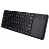 Bezdrôtová klávesnica RF TRACER TRAKLA46367 — plná veľkosť, membránová, touchpad, 2,4 GHz, čierna