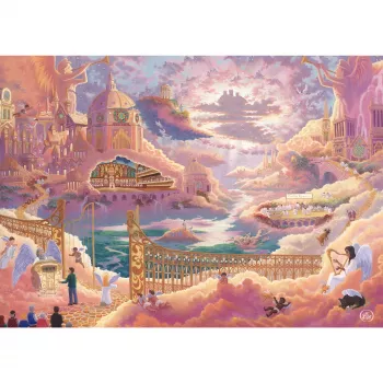 Puzzle Schmidt Spiele Zac Kinkade Kingdom of Heaven — 1000 dielikov, krajinné umenie