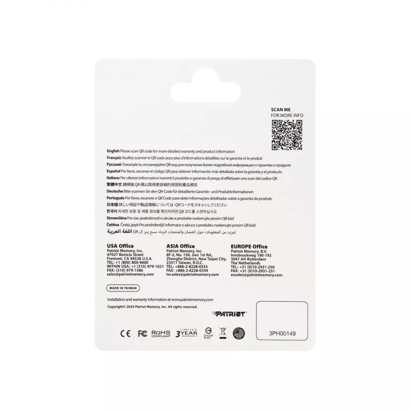 Patriot Memory EP A2 pamäťová karta 128 GB MicroSDXC V30 U3 Class 10 (PEF128GEP32MCX)
