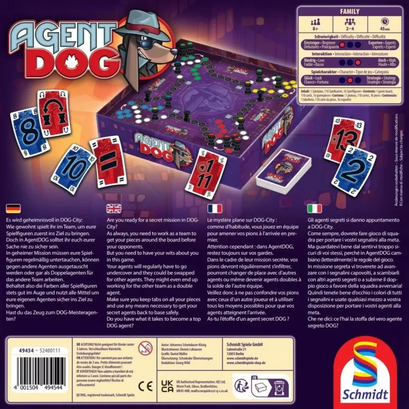 Agent DOG, stolová hra