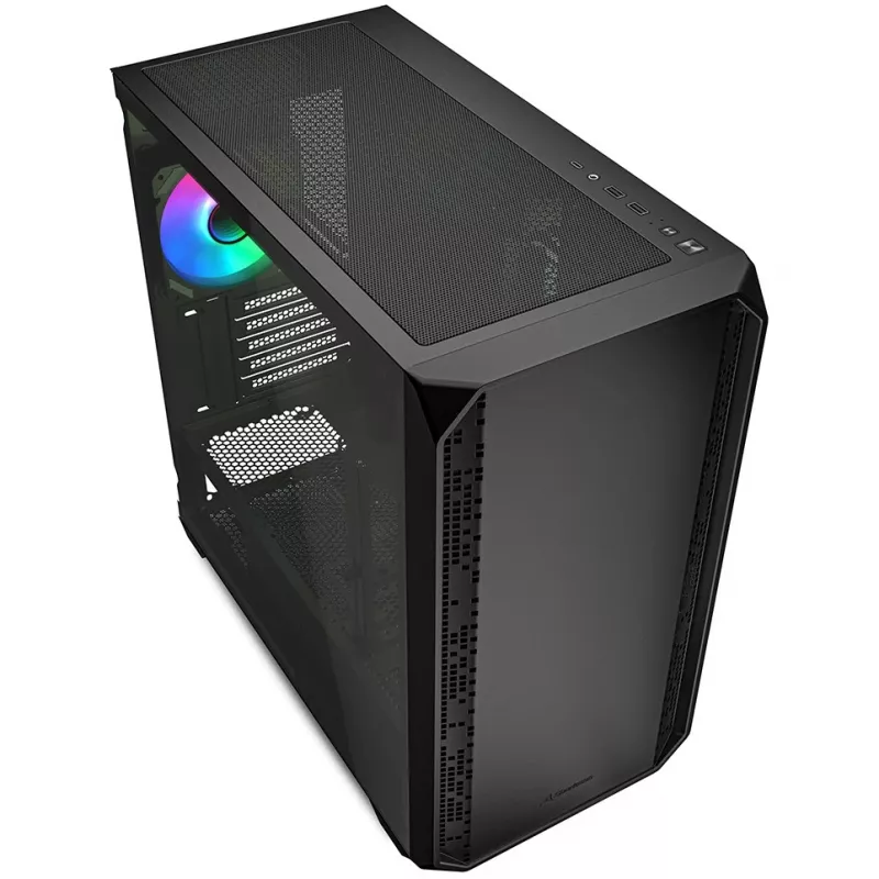 Sharkoon MK2 RGB Micro Tower čierna