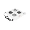 ROLINE 19-palcová indukčná ventilátorová jednotka 26.21.0076, sivá, 2 ventilátory