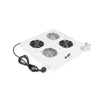 ROLINE 19-palcová indukčná ventilátorová jednotka 26.21.0076, sivá, 2 ventilátory