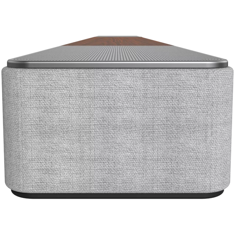 Soundbar reproduktor KLIPSCH 1073541 — 3.1.2 kanály, 100 W RMS, integrovaný subwoofer, sivý/orech