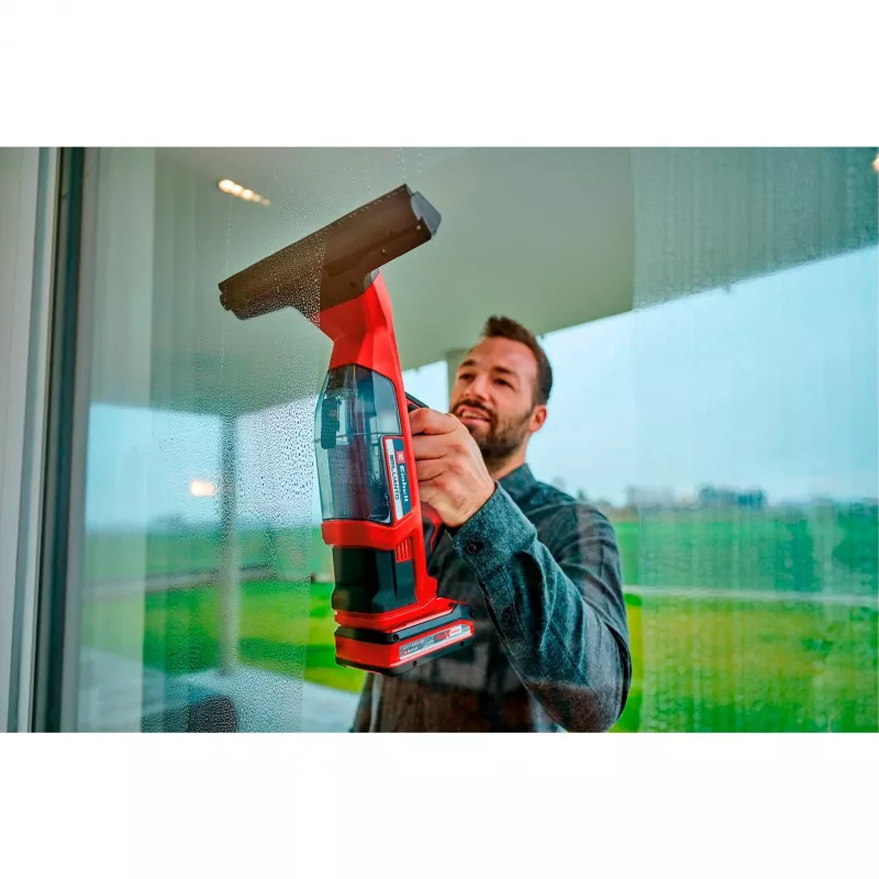 Einhell BRILLIANTO vysávač na okná 0,3 l čierna, červená