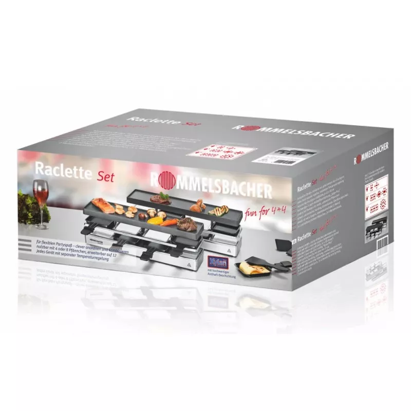 Rommelsbacher RC 1600 gril čierny
