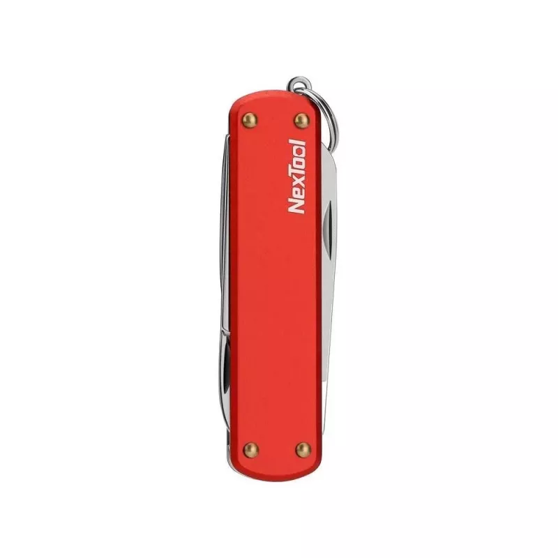 NexTool mini vreckový nôž NE0142 4-in-1 červený