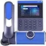 IP telefón Alcatel-Lucent Enterprise ALE-400 modrý LCD káblový ručný telefón