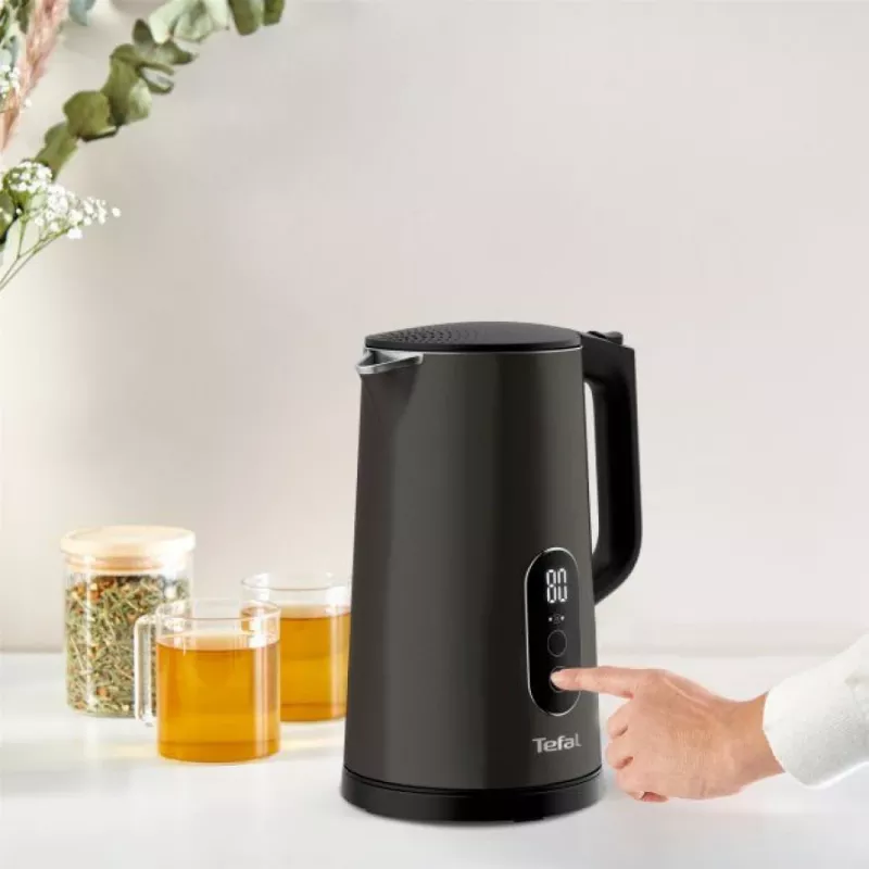 Tefal Digit KI831E10 rýchlovarná kanvica 1,7 l, čierna