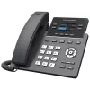 IP telefón Grandstream Networks GRP2612G čierny 4 linky LCD