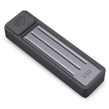 Seagate Ultra Compact SSD 1 TB, USB-C 3.2 Gen 2, sivá (STMX1000400)