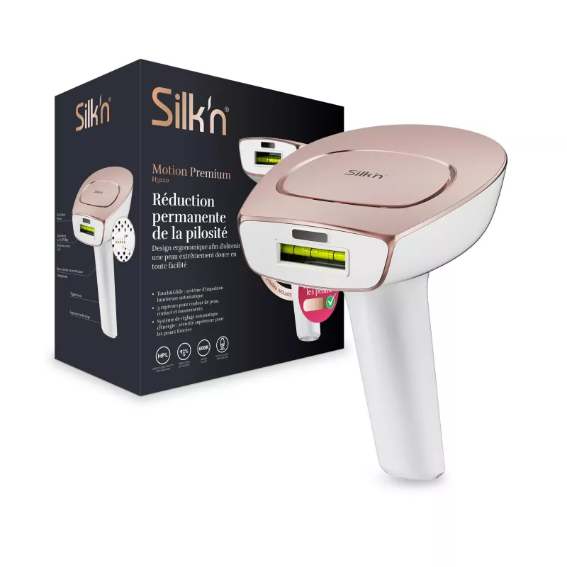 Silk'n Motion Premium MOP1PE4P001 IPL epilátor, ružové zlato