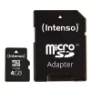 PAMÄŤOVÁ KARTA MICRO SDHC 4GB C10/W/ADAPTER 3413450 INTENSO