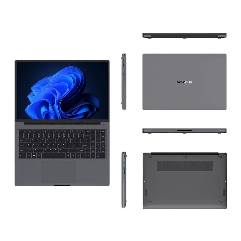 Blackview AceBook 12K1 i5-12450H 16 palcov WUXGA 16GB SSD512 Windows 11 Pro sivá