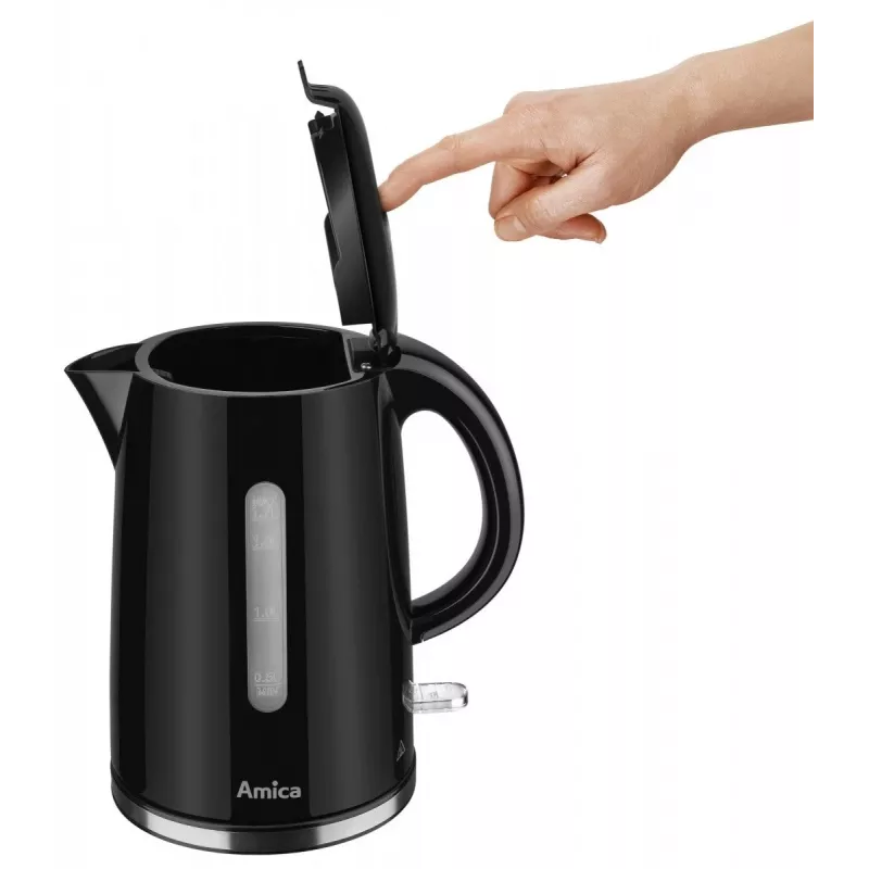 Amica KF1002 elektrická kanvica, 1,7 l, čierna