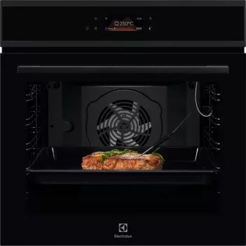 Vstavaná rúra Electrolux EOE8P39H čierna pyrolytická, elektrická, multifunkčná, čierna