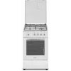 Simfer sporák 4401SGRBB typ varnej dosky plynová typ rúry plynová biela šírka 50 cm 49 l hĺbka 55 cm