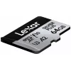 MicroSD karta Lexar 64 GB UHS-I trieda 3 SILVER PLUS