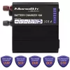 Qoltec Smart Monolith nabíjačka batérií pre LiFePO4 AGM GEL SLA batérie | 10A | 12V