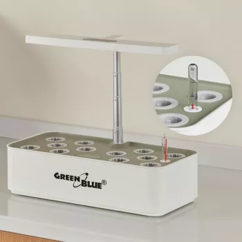 GreenBlue inteligentný systém na pestovanie izbových rastlín, SMART kvetináč, objem 4L, pre 12 rastlín, full-spectrum LED, GB133