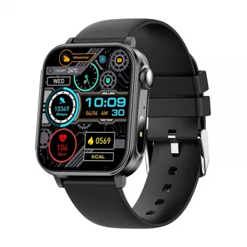 Smart hodinky Colmi P80 čierne – náramkové wearable, farebný displej, sledovanie zdravia a aktivity