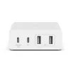 Interiérová nabíjačka Belkin WCH010VFWH 2m kábel 2 USB Type-C konektory biela