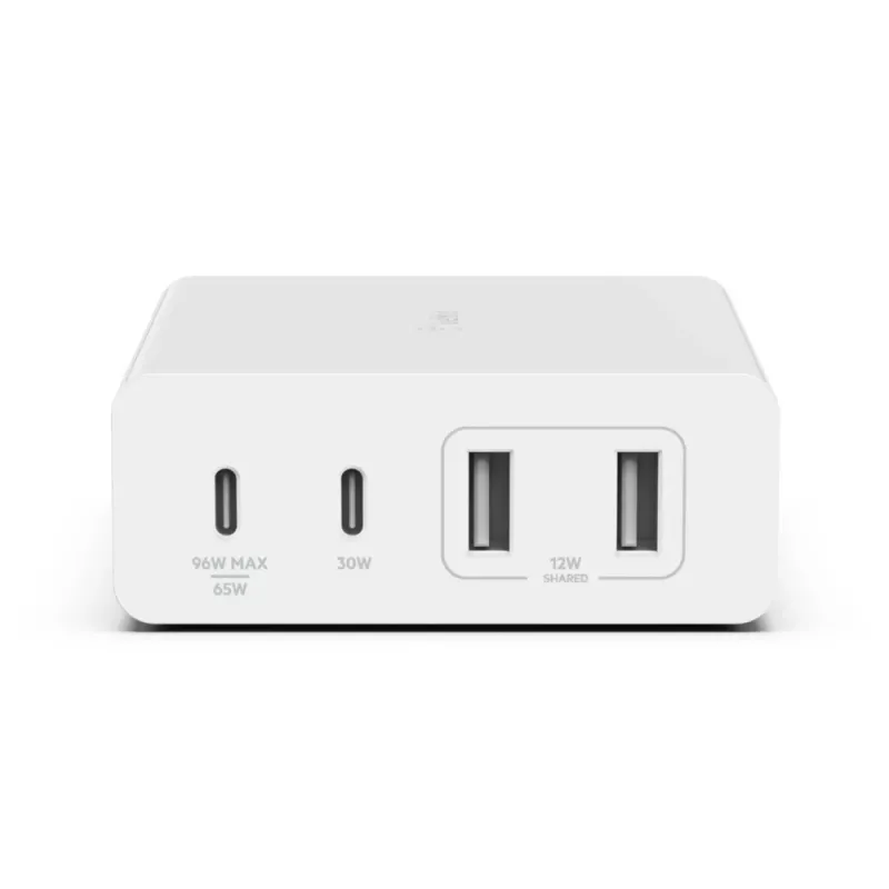 Interiérová nabíjačka Belkin WCH010VFWH 2m kábel 2 USB Type-C konektory biela