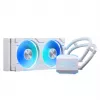 Phanteks Glacier One 240D30 DRGB procesorový all-in-one kvapalinový chladič 12 cm biely 1 kus