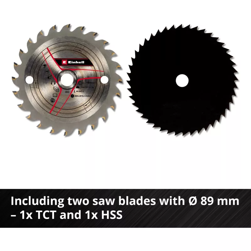 Einhell TE-CS 18/89 Li Solo akumulátorová mini kotúčová píla, 18 V (bez batérie)