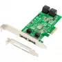 Dawicontrol PCI karta PCI-e DC-624e RAID R2 4-kanál SATA 6G retail