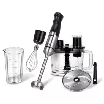 Mixér set MPM MBL-39M, čierny — stojanový mixér s príslušenstvom