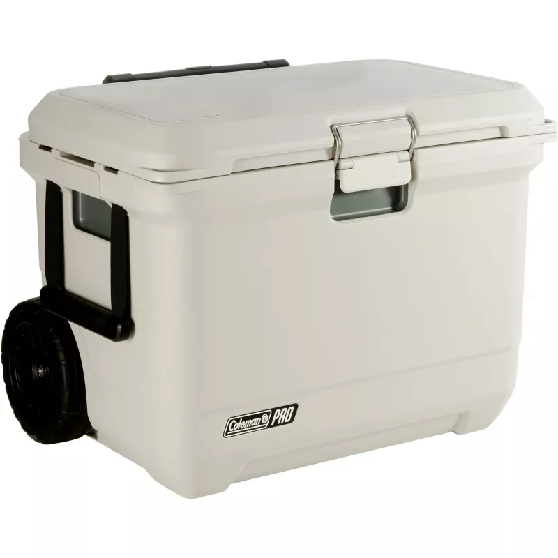 Coleman Pro 55QT chladiaci box na kolieskach biely 52L 120h