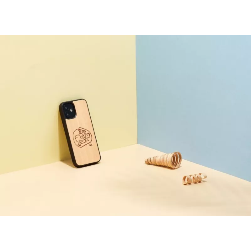 Ochranné puzdro Man and Wood pre iPhone 12 mini — detský rybí dizajn
