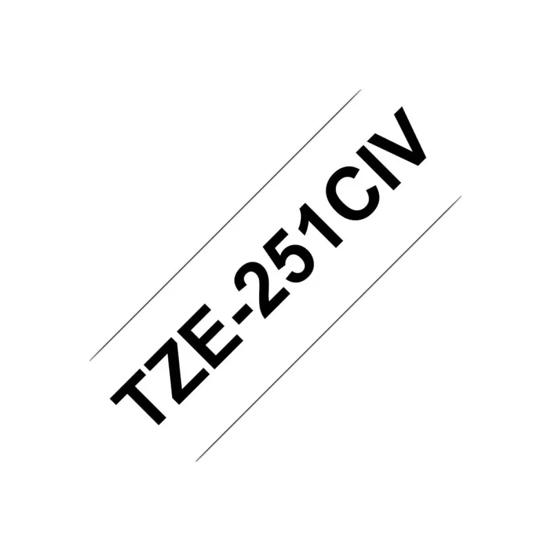 Brother TZE231CIV popisovacia páska čierna na bielej TZe