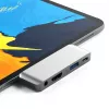 Satechi hliníkový USB-C hub pre iPad Pro strieborný