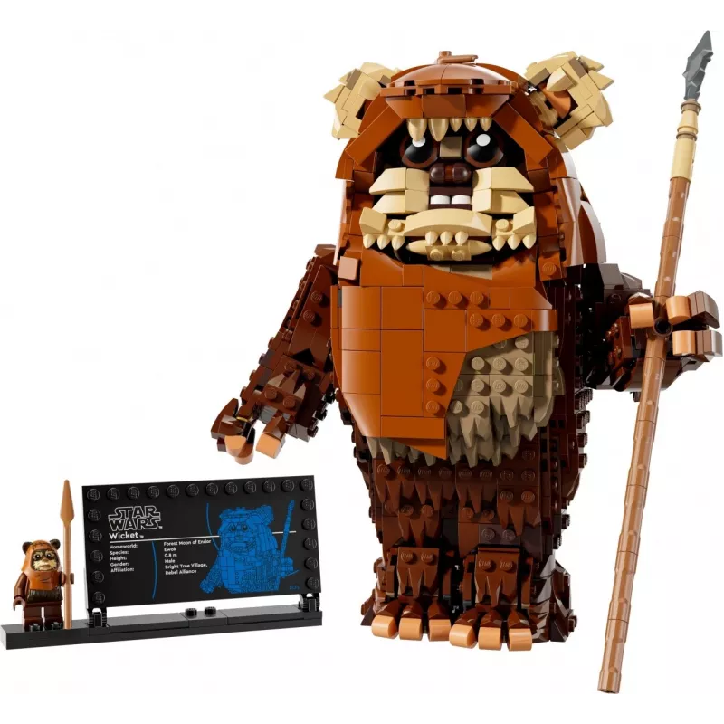 LEGO Star Wars stavebnica Wicket the Ewok 75430 — 1010 dielov, 230 mm model, vek 12+