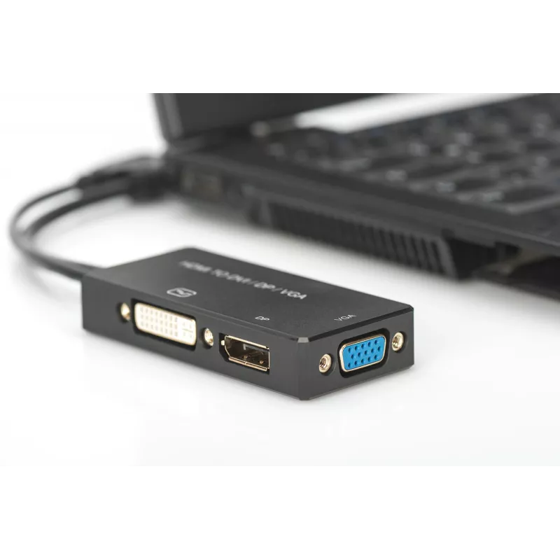 HDMI 3in1 adaptér Digitus AK-330403-002-S