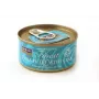 Mokré krmivo pre mačky FISH4DOGS tuniakové filé s krabom 70 g — konzerva, 70 g, 85 % vlhkosť, 12 % proteín