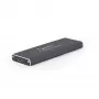 GEMBIRD EE2280-U3C-01 Gembird puzdro M.2 na USB 3.0, hliník, čierna