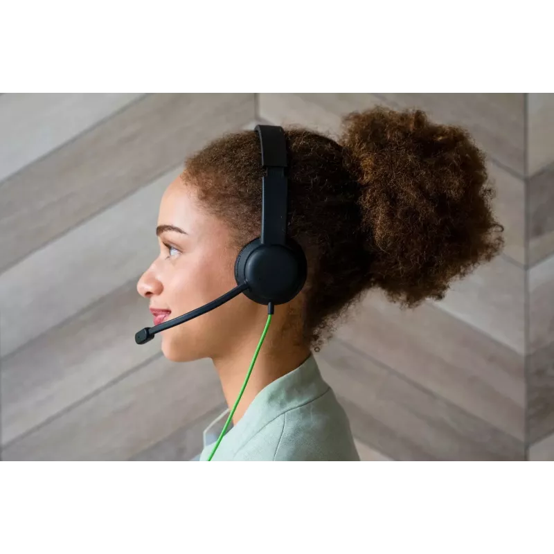 Káblový konferenčný headset Acer GP.HDS11.01N — supraaurálny, 2 m kábel, 20–20000 Hz, 160 g, čierny