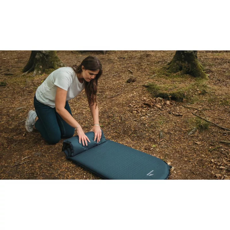 Spacá podložka easy camp Compact Single 2,5 cm tmavomodrá (model 2024)
