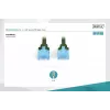 Sieťový patch kábel DIGITUS CAT5e U/UTP, 3 m, RJ-45 na RJ-45, zelený