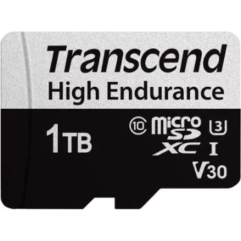 Transcend High Endurance USD350V - pamäťová karta Flash (SD adaptér v balení)