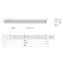 Rozvodná jednotka GEMBIRD EG-PDU-10C132C19 — 10x C13 zásuviek, 1HE rack, 16A C19 vstup, 2 m kábel, 3500 W
