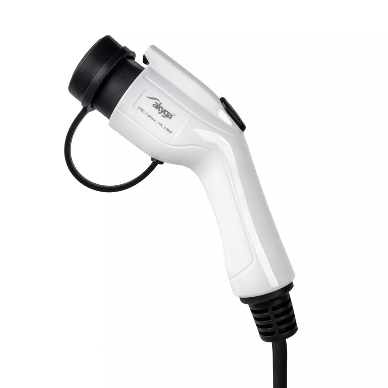 Akyga AK-EC-24 mobilná EV nabíjačka, GB/T, CEE 5-pin konektor, trojfázová, 32 A, 22 kW, LCD, 5 m