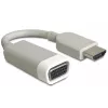 Video káblový adaptér DeLOCK 65469 VGA D-Sub na HDMI typ A biely